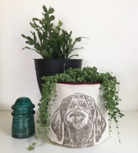 Joshua By Oak storage bin/planter holder